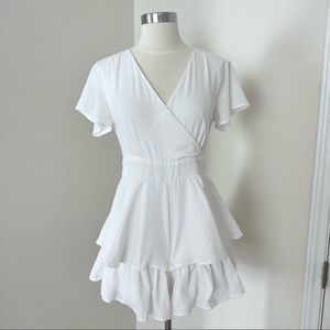Altar’d State Allure White Romper